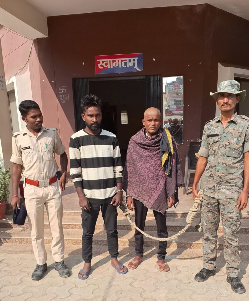 ।। भवनाथपुर (श्री बंशीधर नगर):- नगर उंटारी थाना पुलिस ने दो वारंटियों को किया गिरफ्तार,भेजा न्यायालय ।।